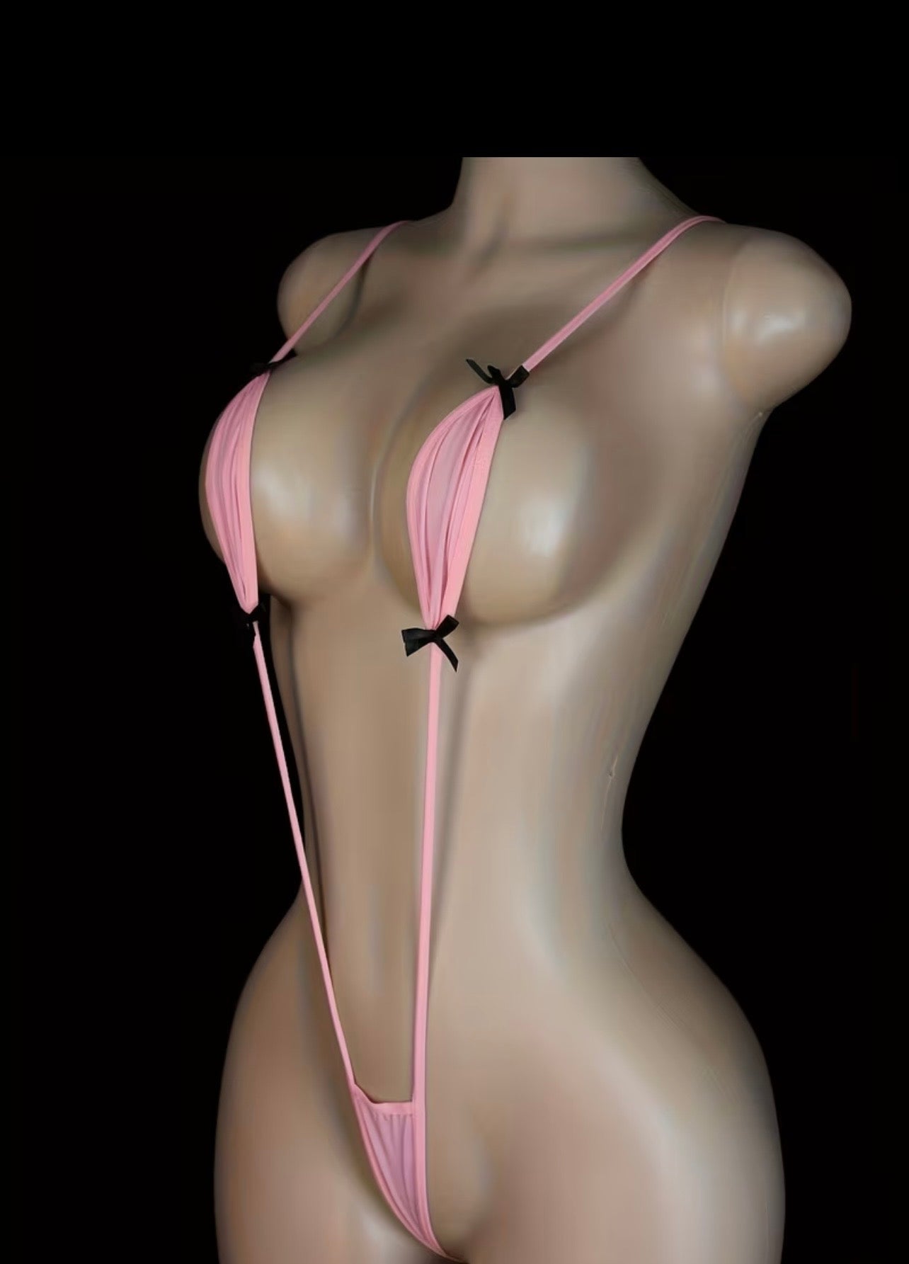 Pink lingerie